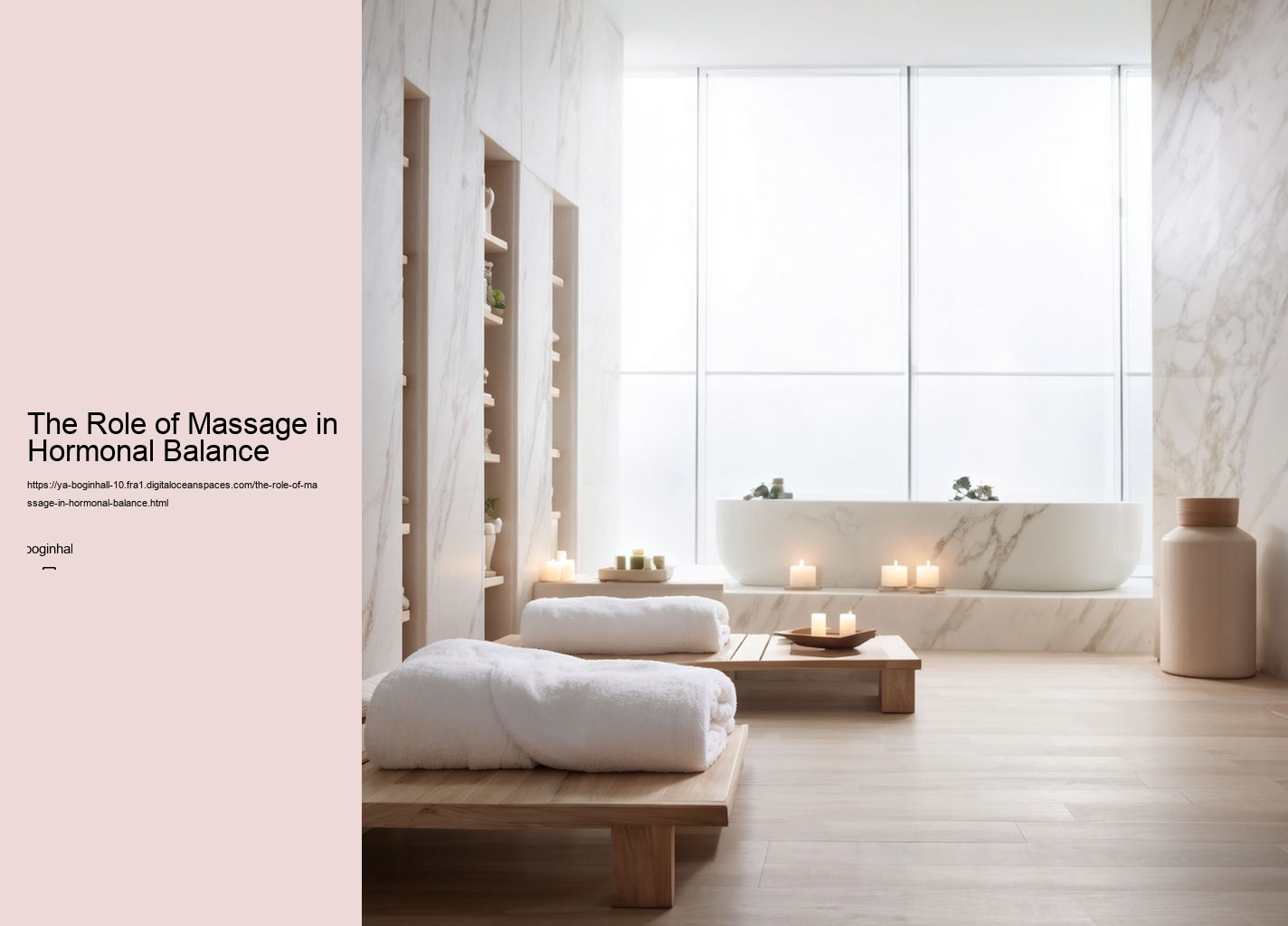 The Role of Massage in Hormonal Balance